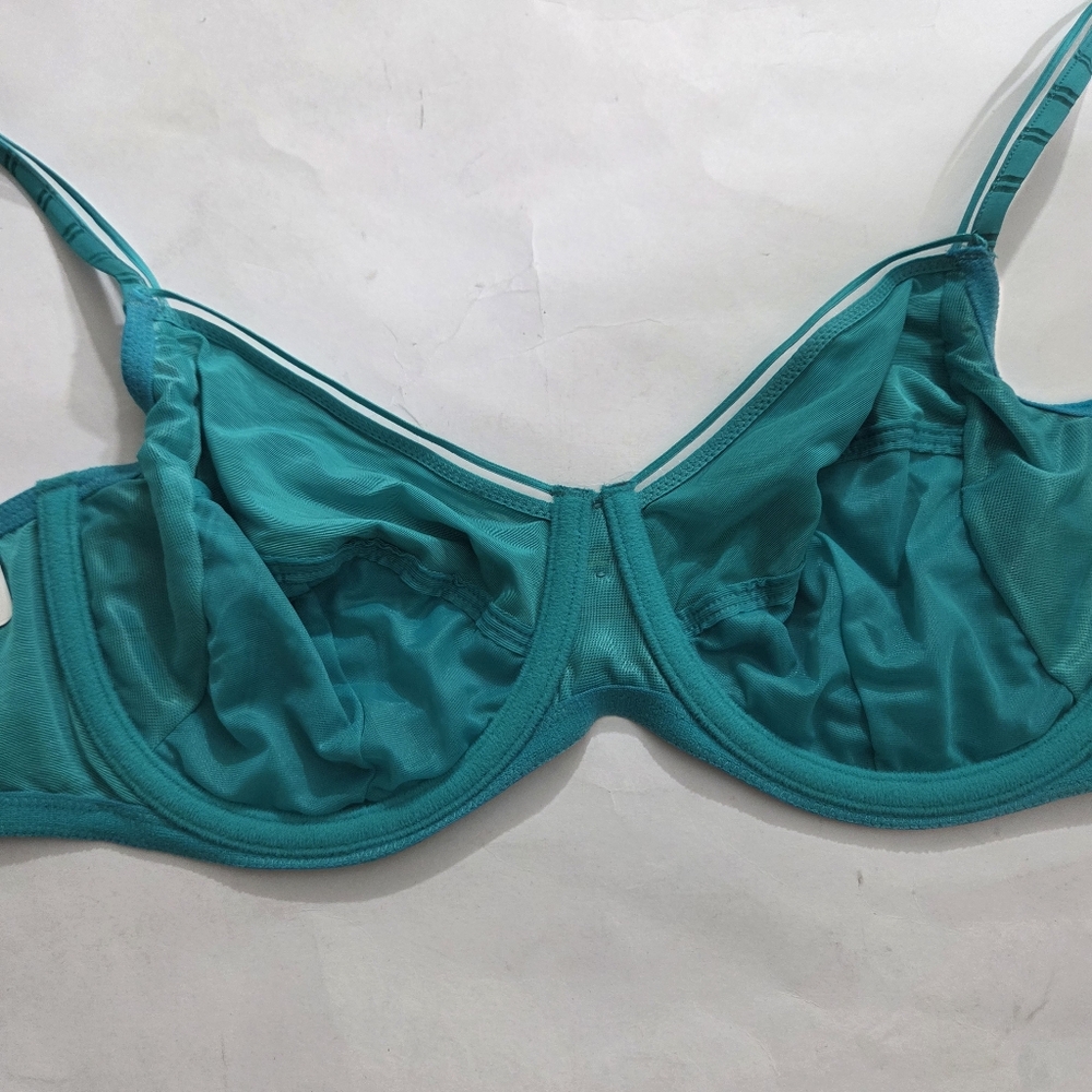 NWT Marie Jo L'Aventure Robbie Bra Summer Green Underwire Size 34 E - Picture 10 of 13